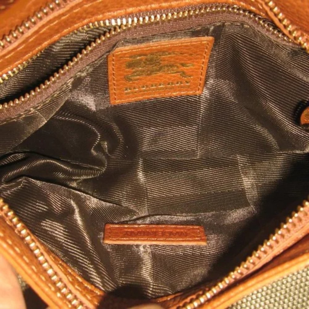 ❤️BURBERRY MINI NOVA CHECK Shoulder Bag Pochette Purse - Picture 11 of 11